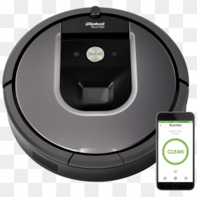 Irobot Roomba 960 Robotic Vacuum - Irobot Roomba 960, HD Png Download - roomba png