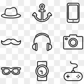 Clip Art, HD Png Download - beard vector png