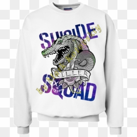 Sweatshirt, HD Png Download - killer croc png