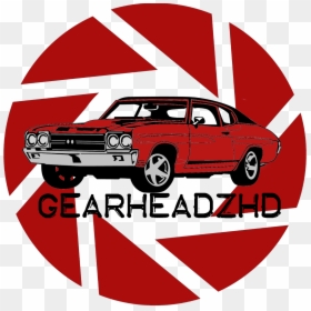 Classic Car Wall Art Decal Sticker, Black, Size Medium - Aperture Logo, HD Png Download - car decal png