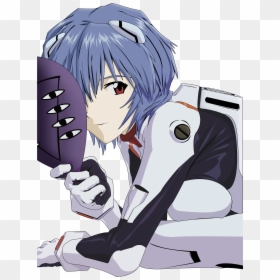 Rei Ayanami Png -download Png - Rei With Lilith Mask, Transparent Png - evangelion logo png
