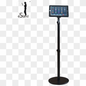 Estand Br25007 Flexible Tablet Free Floor Stand Telescopic - Black Tablet Stand 1.3 M, HD Png Download - ipad frame png