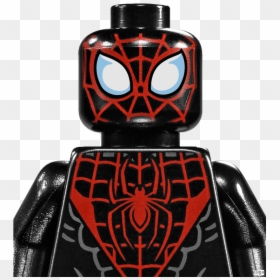 Miles Morales Spider Man Lego, HD Png Download - lego spiderman png