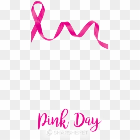 Pink Day Geotag Filters - Breast Cancer Awareness Geofilter, HD Png Download - breast cancer butterfly png