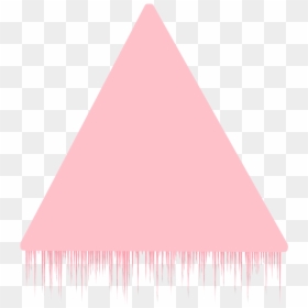 Transparent Triangle Border Png - Transparent Background Triangle Borders, Png Download - pink triangle png