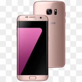 Rose Gold Samsung S7 Edge, HD Png Download - samsung s7 png