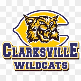 Clarksville Wildcats Mascot Logo - Clarksville High School, HD Png Download - wildcats png