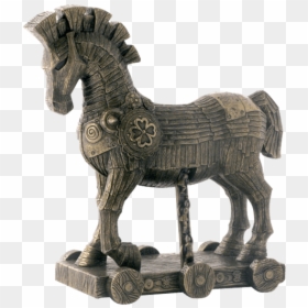 Trojan Horse Statue - Trojan Statue, HD Png Download - trojan horse png