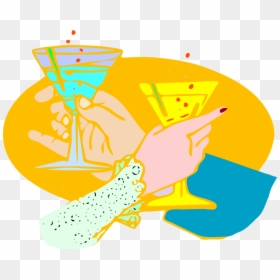 Clip Art Happy Hours - Cocktail Party Vector Png, Transparent Png - cocktail party png