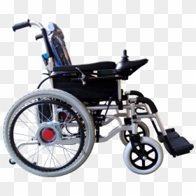 Picture - Motorized Wheelchair, HD Png Download - wheelchair person png