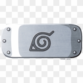 Naruto Headband Clipart Metal - Naruto Headband Transparent, HD Png Download - leaf village symbol png
