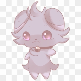 Custom Shiny Nyasper - Shiny Espurr, HD Png Download - espurr png