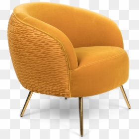 Bold Monkey Stoel So Curvy, HD Png Download - lounge chair png