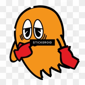 Pac Man Clyde - Blinky Pinky Inky & Clyde, HD Png Download - pacman cherry png