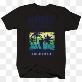 Socks And Sandals T Shirt, HD Png Download - neon palm tree png