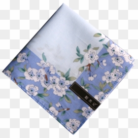 Flowers Square Handkerchief Png Image - Floral Design, Transparent Png - handkerchief png