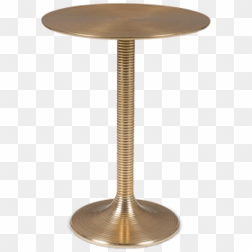 Table Gold Png, Transparent Png - side table png