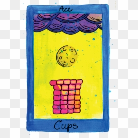 Cups - Illustration, HD Png Download - tarot cards png