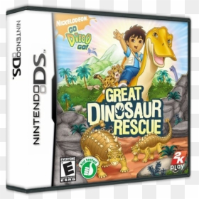Go Diego Go Great Dinosaur Rescue Ds, HD Png Download - go diego go png