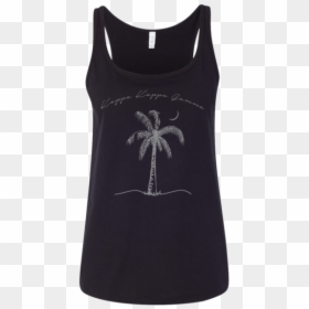 Kappa Kappa Gamma Palm Tree - Football And Cheer Mom T Shirt Ideas, HD Png Download - neon palm tree png