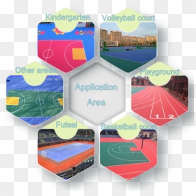 Paper, HD Png Download - basketball court floor png