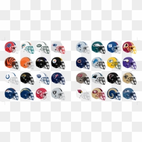 Nflhelmets - Transparent Nfl Team Helmets, HD Png Download - seahawks helmet png