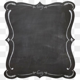 Clip Art Borders Png For - Transparent Background Chalkboard Frame, Png Download - simple black frame png