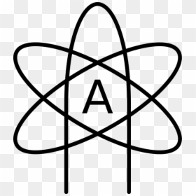 Difference Between Atheism And Agnosticism - Transparent Background Science Logo, HD Png Download - atheist symbol png