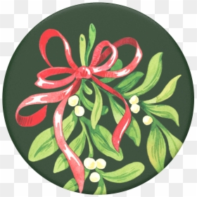 Transparent Mistle Toe Png - Circle, Png Download - mistletoe clipart png