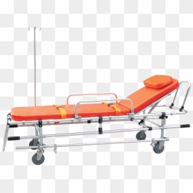 Aluminum Ambulance Stretcher - Ambulance Bed Img Png, Transparent Png - hospital bed png