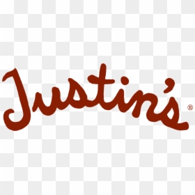 Justin"s Organic Peanut Butter Cups Logo Clipart , - Justin's Logo Png, Transparent Png - reeses logo png