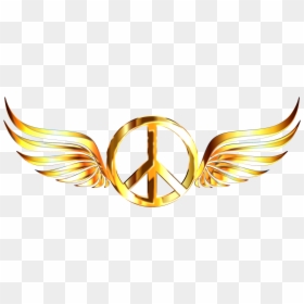 Symbol,yellow,computer Wallpaper - Transparent Background Wings Logo Png, Png Download - metal wings png
