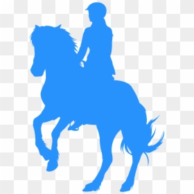 Horse Silhouette, HD Png Download - rearing horse png