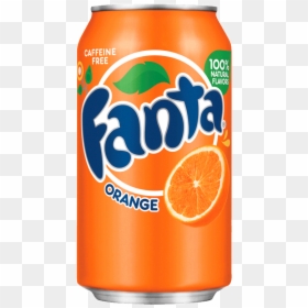 Fanta Orange Large Can - Orange Soda Fanta, HD Png Download - aluminum can png