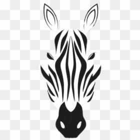 #zebra #zebrahead - Easy Zebra Face Drawing, HD Png Download - zebra head png