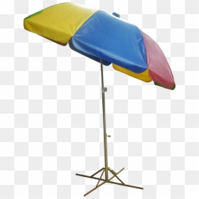 Round Umbrella - Umbrella, HD Png Download - yellow umbrella png