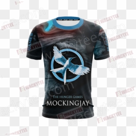 The Hunger Games - One Piece T Shirt Boa Hankook, HD Png Download - mockingjay png
