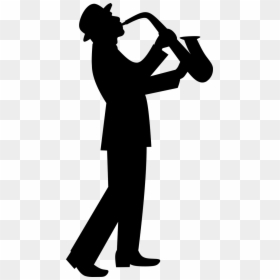 Saxophone Jazz Trumpet Musician - Man Playing Trumpet Png, Transparent Png - roaring 20s png