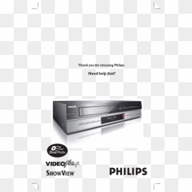 Dvd-player - Philips 3480 Dvd Recorder Manual, HD Png Download - dvd player png
