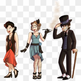 1920s Roaring Twenties Cartoon Drawing - Roaring Twenties Cartoon, HD Png Download - roaring 20s png