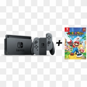 Nintendo Switch Con Dos Juegos, HD Png Download - rabbids png