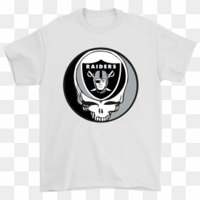 Oakland Raiders Grateful Dead Steal Your Face Football - L7 T Shirt, HD Png Download - steal your face png