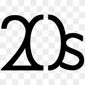 Clip Art S For Twenties - 20's Logo, HD Png Download - roaring 20s png