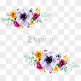 Transparent Flower Arch Png - Wedding Invitation Flowers Design, Png Download - flower arch png