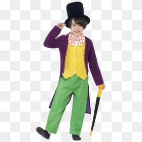 Roald Dahl Day Costumes, HD Png Download - willy wonka hat png
