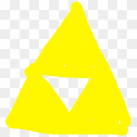 Triangle, HD Png Download - zelda triforce png