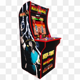 Mortal Kombat Arcade Cabinet"  Class="lazyload Lazyload - 1up Arcade Mortal Kombat, HD Png Download - mortal kombat vs png