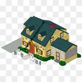 Griffin House Halloween Decorations - Family Guy House Png, Transparent Png - halloween house png
