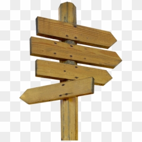 Wood Signs Png Download - Wooden Signpost Png, Transparent Png - wooden plaque png