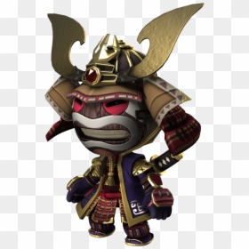 Little Big Planet Samurai, HD Png Download - samurai mask png